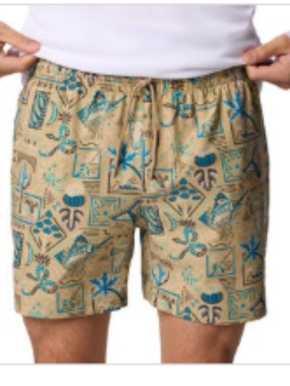 PFG Rambler™ Printed Water Short - Beach Bajabound